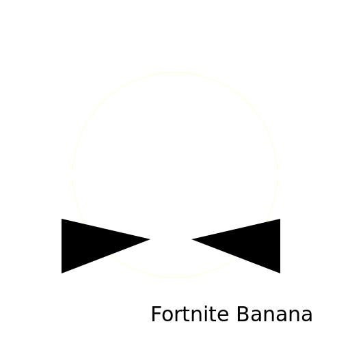 Fortnite Banana with a White Tiger Coat - DrawGPT