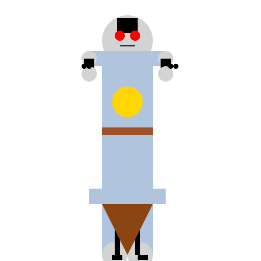 Warforged Monk - DrawGPT