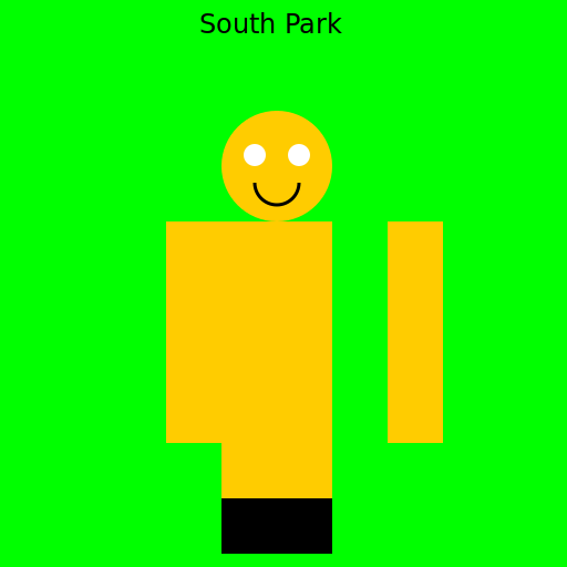 South Park Cut-Out Animation Figures - DrawGPT