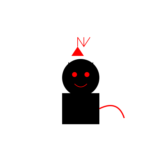 Demonic Puppy - DrawGPT