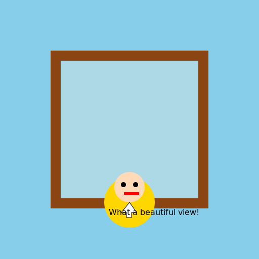 Patient Looking at the Window - DrawGPT