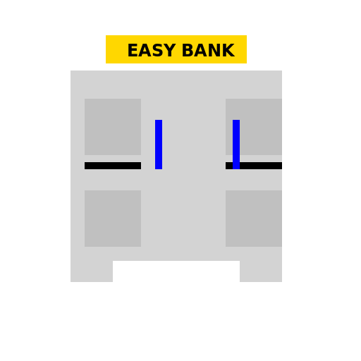 Easy Bank Diagram - DrawGPT