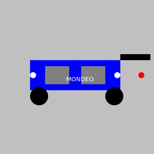 Ford Mondeo Car - DrawGPT