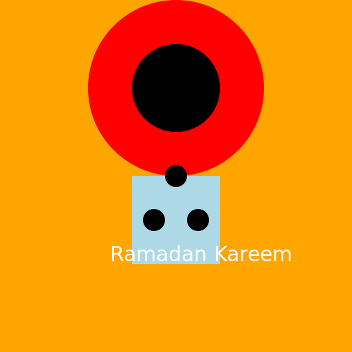 Femboy with Cat Ears and a Sunset Saying Ramadan Kareem - AI Prompt #13357 - DrawGPT
