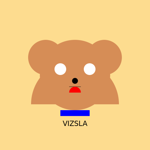 VIZSLA DOG LOGO - DrawGPT