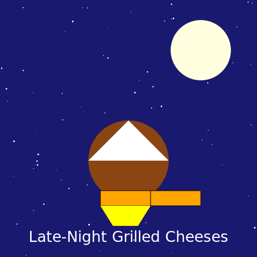Uncle Danny's Late-Night Grilled Cheeses - DrawGPT