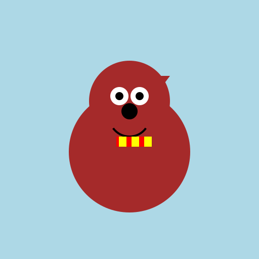 Dog Eating Hot Dog - DrawGPT