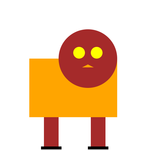 Tiger with the Head of an Owl and the Legs of a Horse - DrawGPT