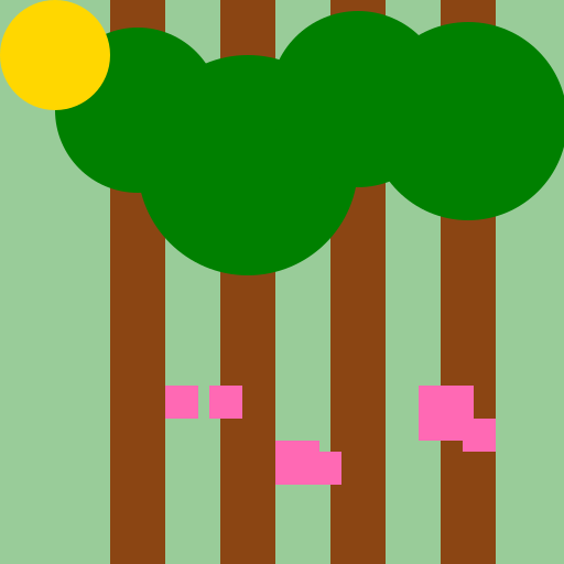 Leafy Forest - DrawGPT