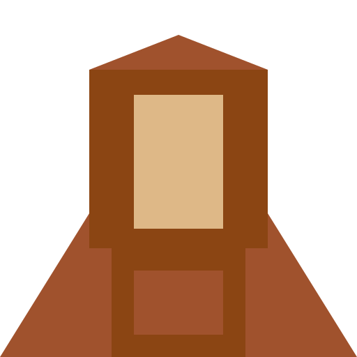A Wooden Bungalow Against a Mountain - DrawGPT