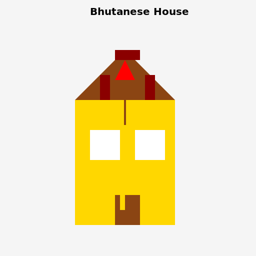 Bhutanese House - DrawGPT