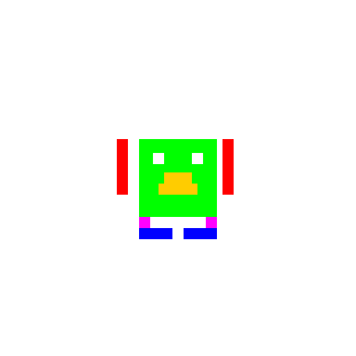 Tentacle Alien Pixel Sprites - DrawGPT
