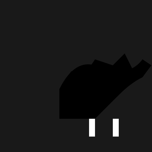 Mysterious Black Eagle - DrawGPT