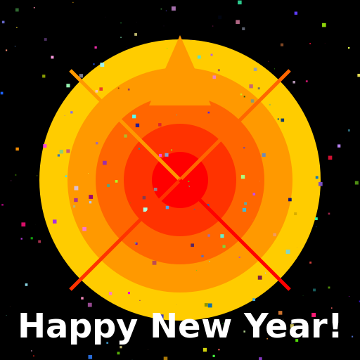 Happy New Year Celebration - DrawGPT