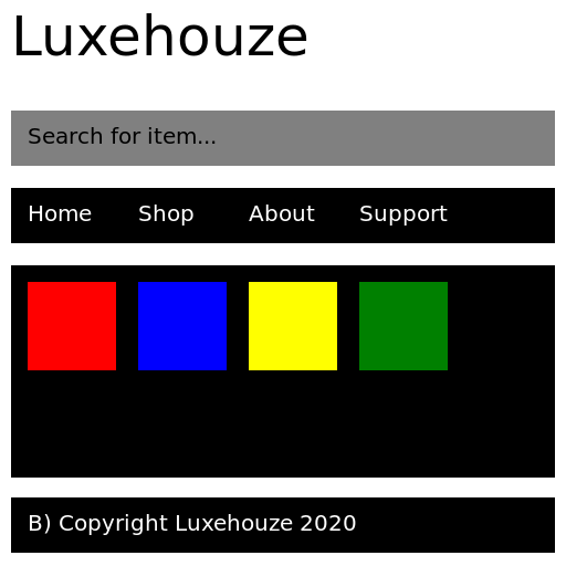 Luxehouze Homepage Design Concept - AI Prompt #13569 - DrawGPT