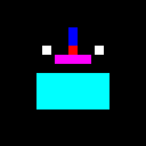Rainbow Robot Face - AI Prompt #1358 - DrawGPT