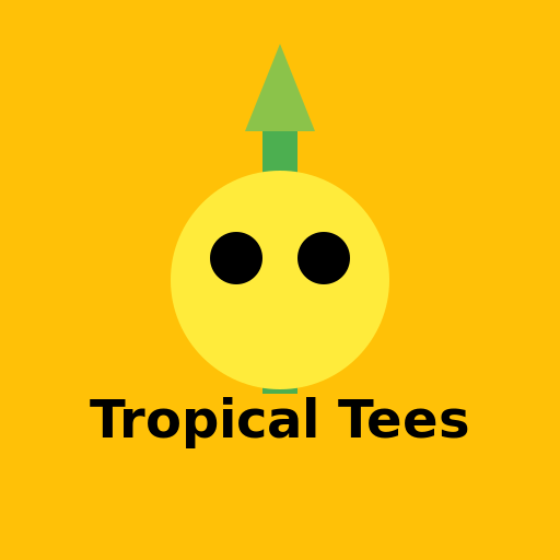 Tropical Tees Logo - DrawGPT