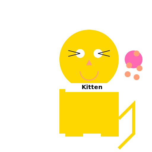 Playful Kitten - DrawGPT