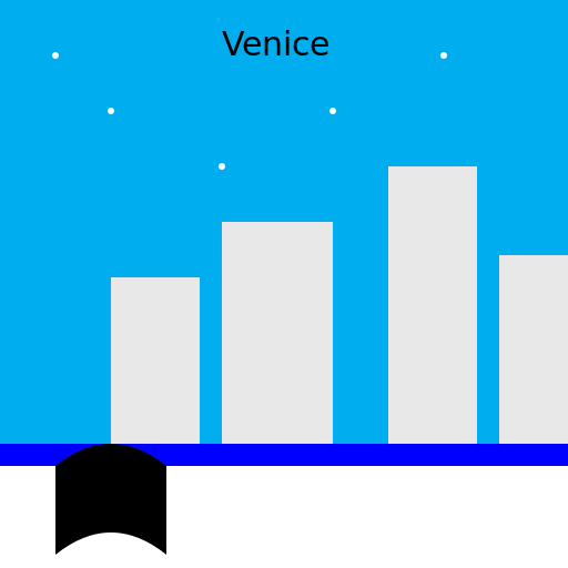 Venice with Snow - DrawGPT