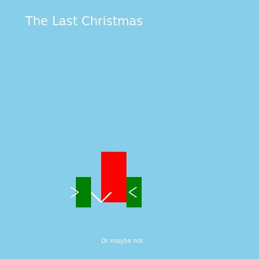 The Last Christmas - A Running Santa and Chasing Elves - DrawGPT