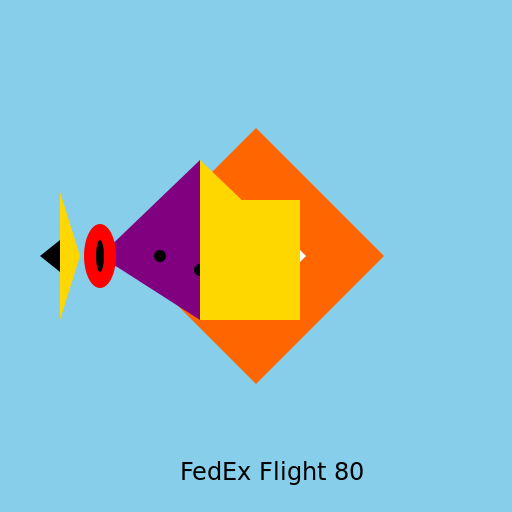 FedEx Flight 80 - DrawGPT