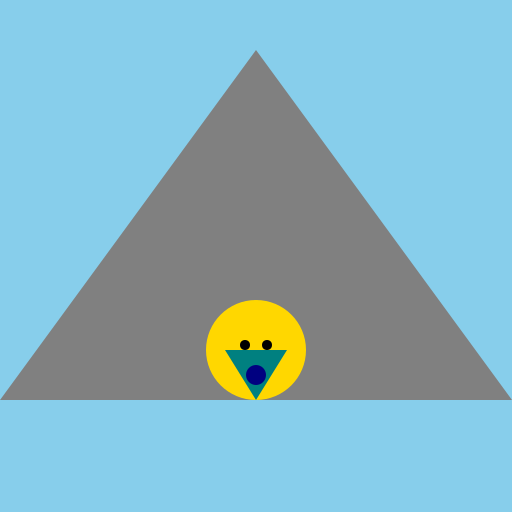 Man in the Mountain with the North Face Borealis Backpack - DrawGPT