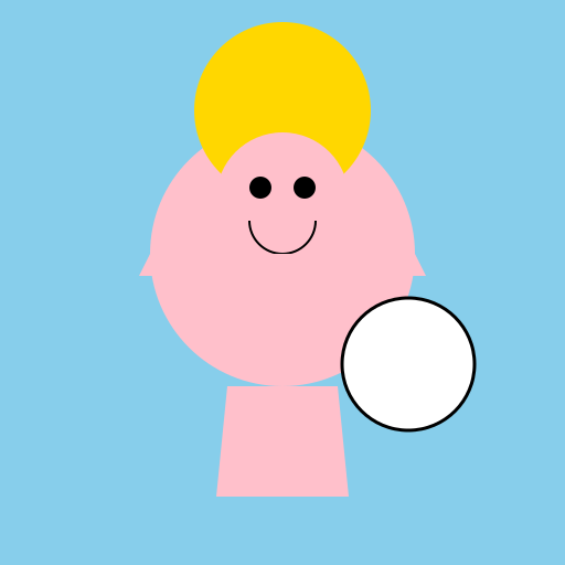 Megan Rapinoe with a Ball - DrawGPT