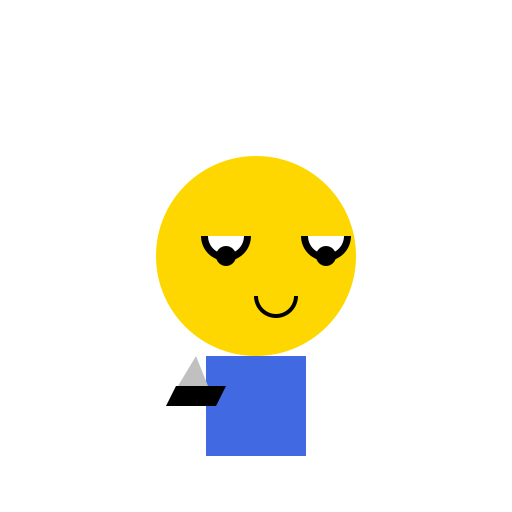 Engineering Student Taking a Test - DrawGPT