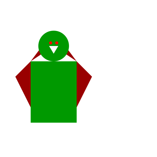 Lizard Vampire Monster - DrawGPT