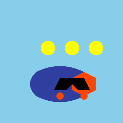 Lobster Skateboarding on a Shark with Ducks - DrawGPT