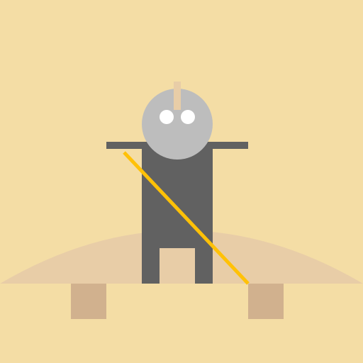 Robot Dabbing in a Desert in Minecraft - DrawGPT