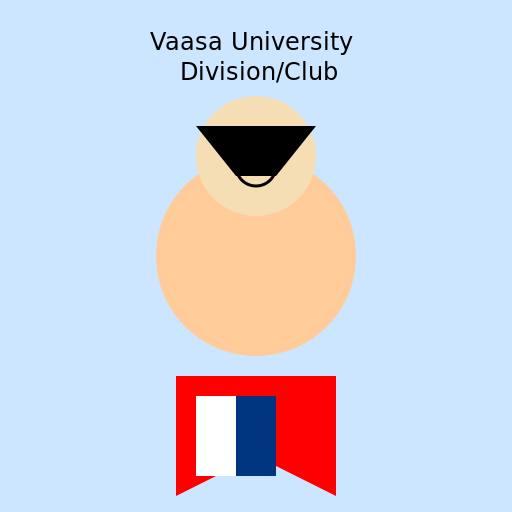 A man joining a university divisionclub in Vaasa, Finland - DrawGPT