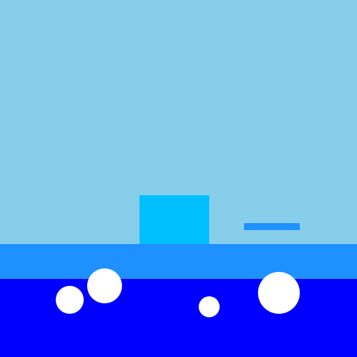 Landscape with River, Lake, Stream, and Ocean - DrawGPT