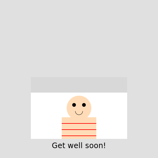 Asian Guy Laying Weak on Hospital Bed - DrawGPT