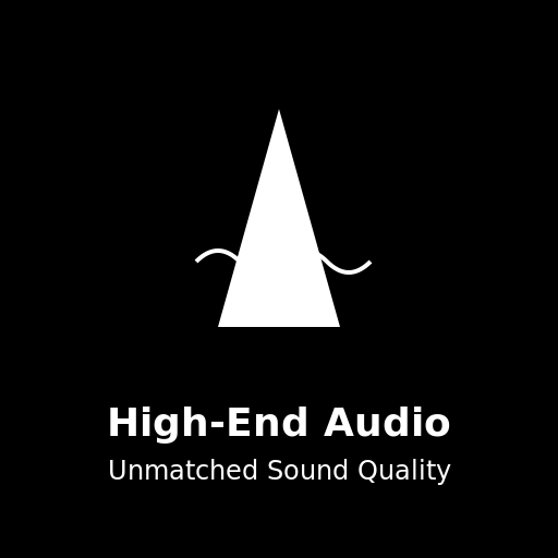 High-End Audio Business Logo - DrawGPT