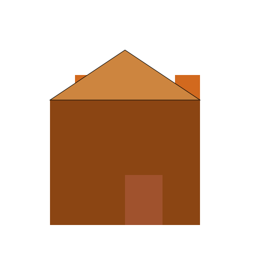 Wooden House - DrawGPT