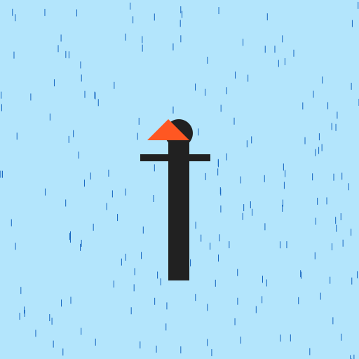 Man in the Rain - DrawGPT