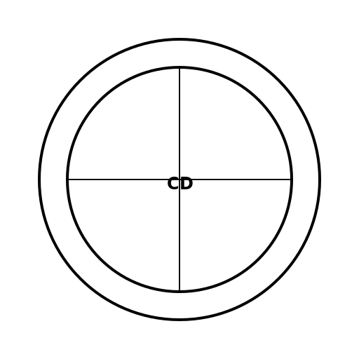 Hand-drawn CD Design with Simple Lines - DrawGPT