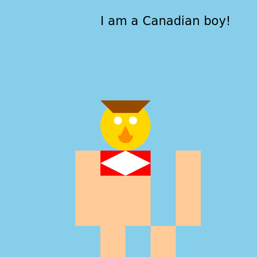 Canadian Boy - DrawGPT