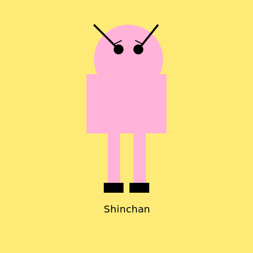 Shinchan - The Mischievous Little Boy - DrawGPT