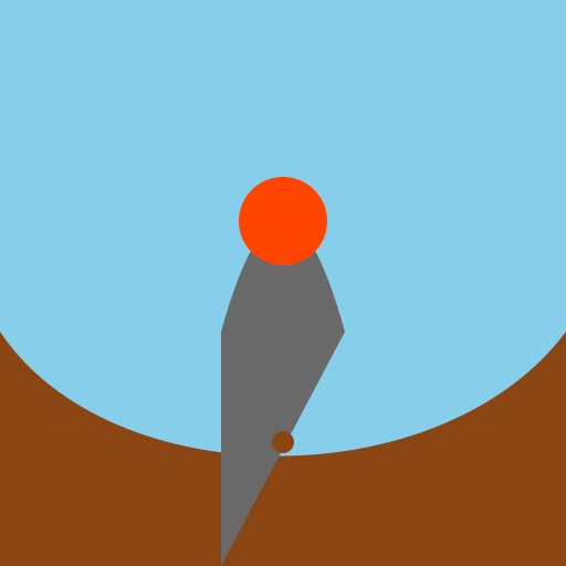 Bilbo Baggins on a Hill Looking at the Lonely Mountain, Smaug in the Distance - DrawGPT