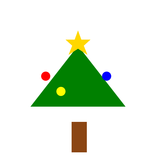 A Colorful Tree - DrawGPT