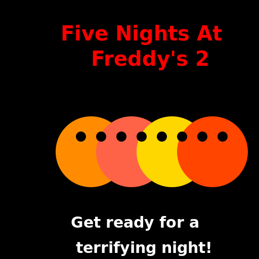 Five Nights At Freddy's 2 Horror Movie Poster - DrawGPT