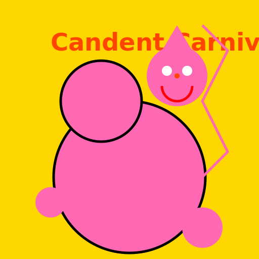 Candent Carnival Poster - DrawGPT