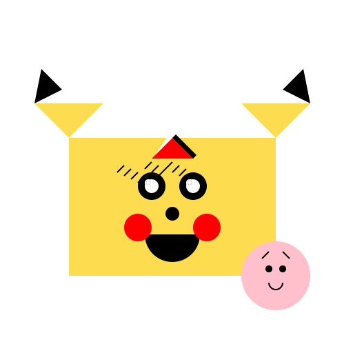 Pikachu with Anime Eyes - DrawGPT