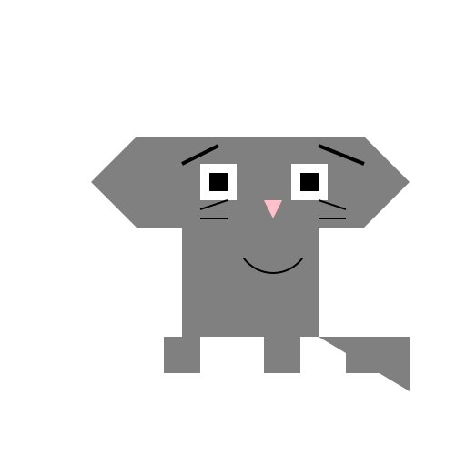 Angry cat - DrawGPT