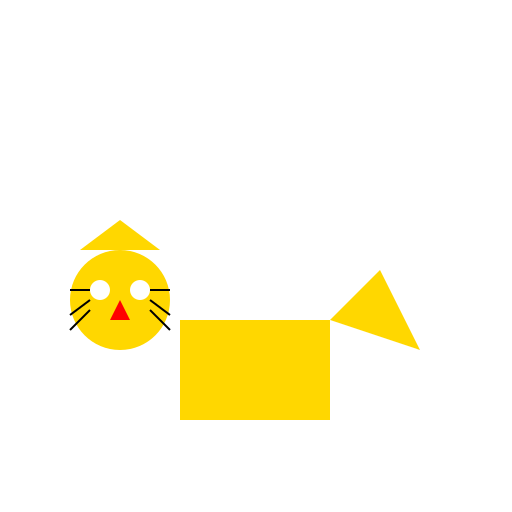 A Playful Cat - DrawGPT