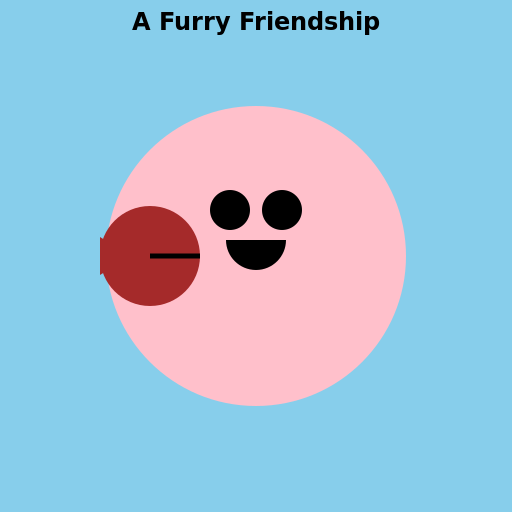 A Furry Friendship - DrawGPT