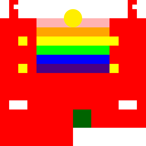 A Rainbow Castle - AI Prompt #13867 - DrawGPT