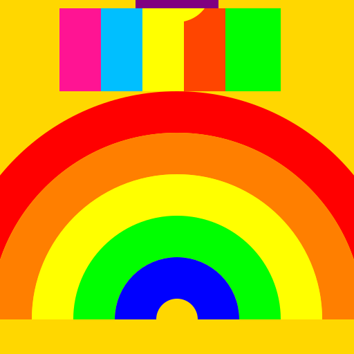 Tout le monde dans l'arc-en-ciel - DrawGPT